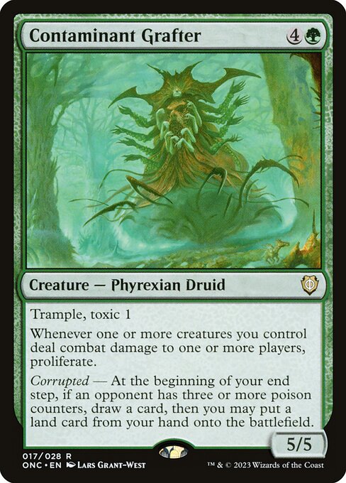 Contaminant Grafter (17) [Phyrexia: All Will Be One Commander]