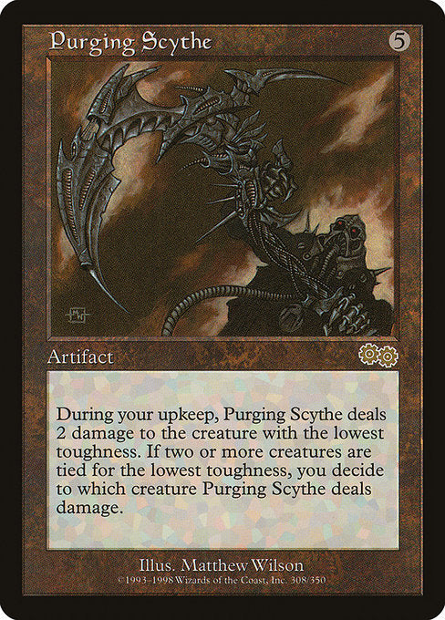 Purging Scythe (308) [Urza's Saga]
