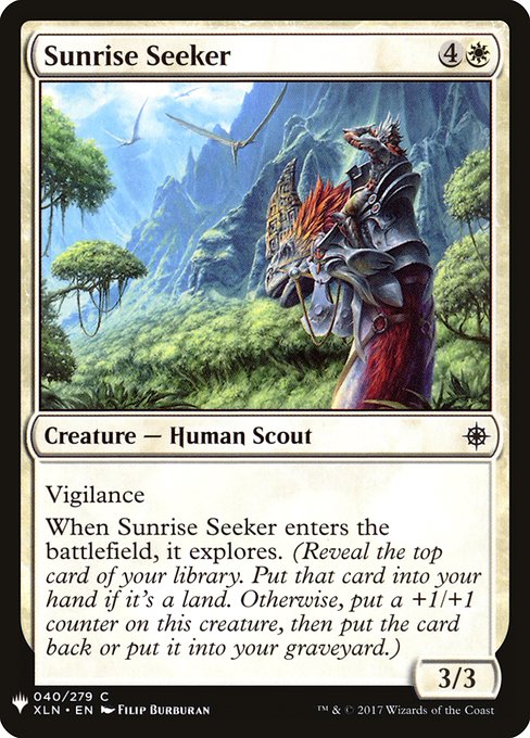 Sunrise Seeker (XLN-40) [The List]