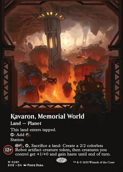 Kavaron, Memorial World (281) [Edge of Eternities]