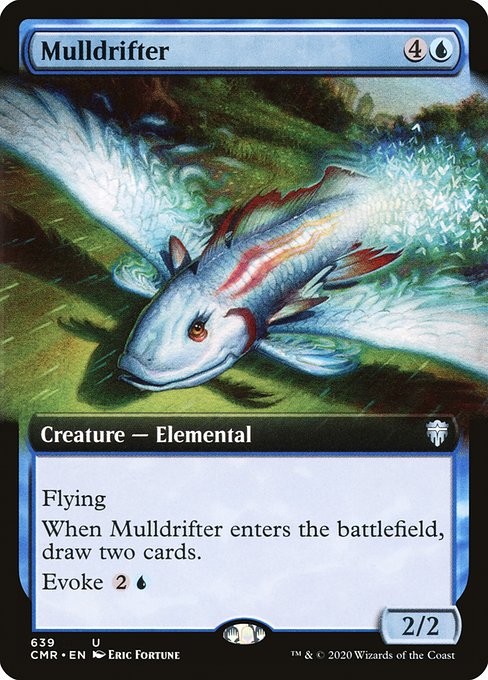 Mulldrifter (639) [Commander Legends] [Extended Art]