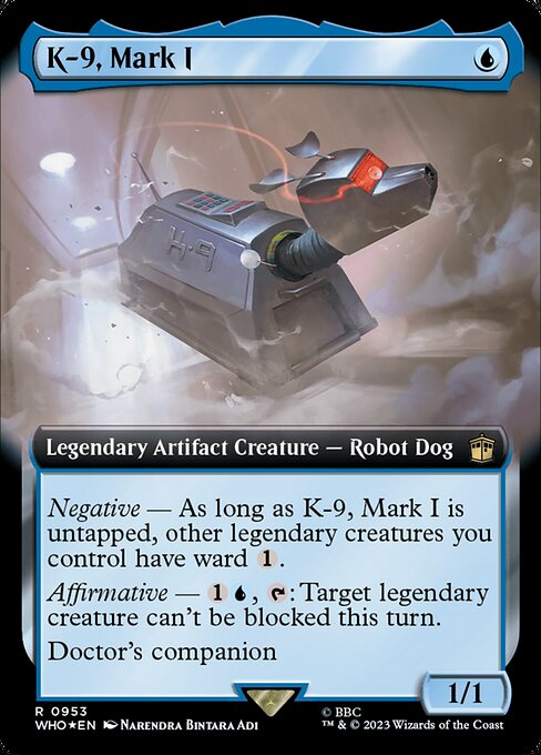K-9, Mark I (953) [Doctor Who] [Extended Art]