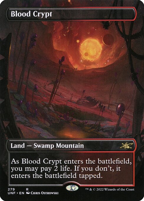 Blood Crypt (279) [Unfinity] [Borderless]
