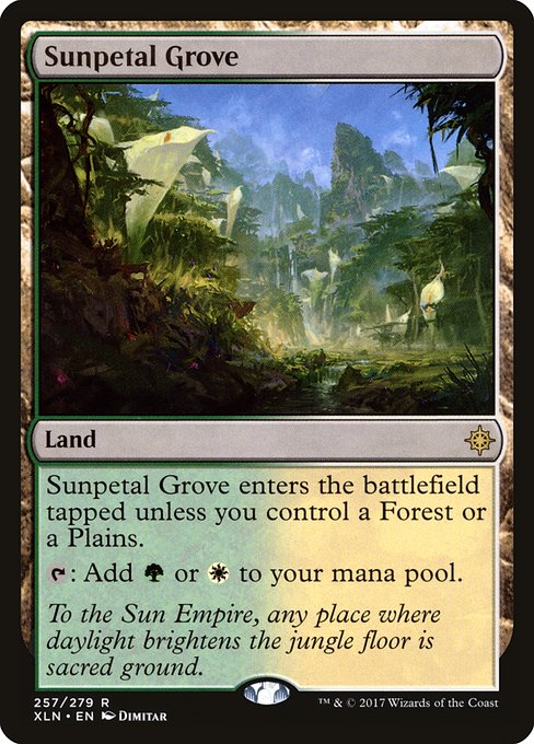 Sunpetal Grove (257) [Ixalan]