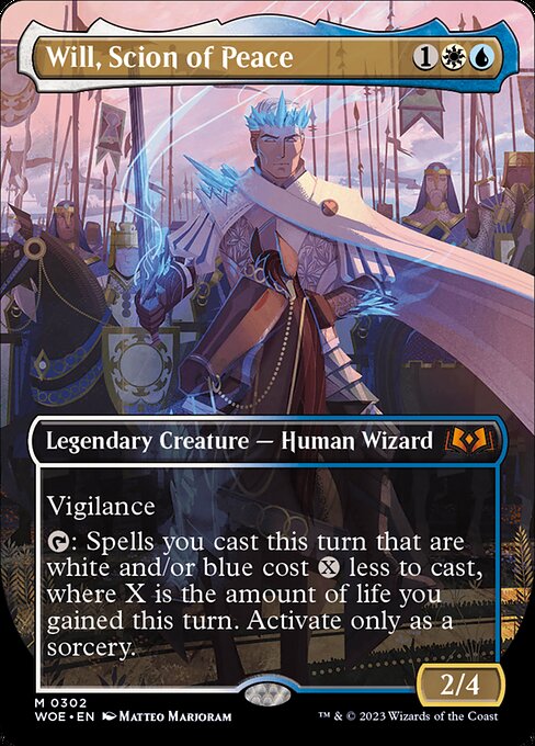 Will, Scion of Peace (302) [Wilds of Eldraine] [Borderless]