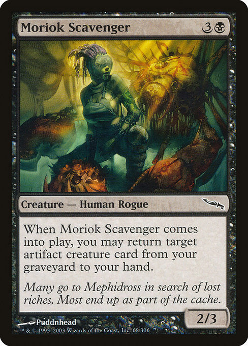 Moriok Scavenger (68) [Mirrodin]