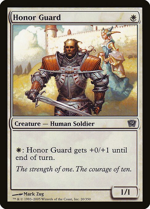Honor Guard (20★) [Ninth Edition]