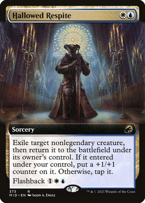 Hallowed Respite (373) [Innistrad: Midnight Hunt] [Extended Art]