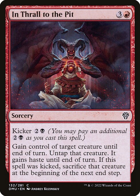 In Thrall to the Pit (132) [Dominaria United]