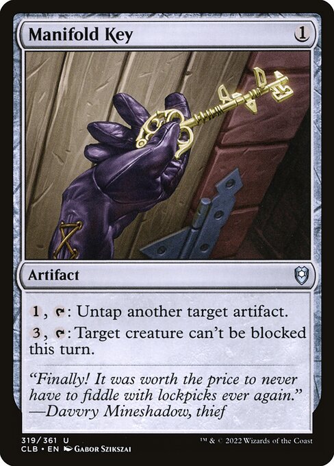 Manifold Key (319) [Commander Legends: Battle for Baldur's Gate]