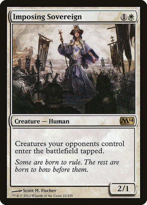 Imposing Sovereign (22) [Magic 2014]