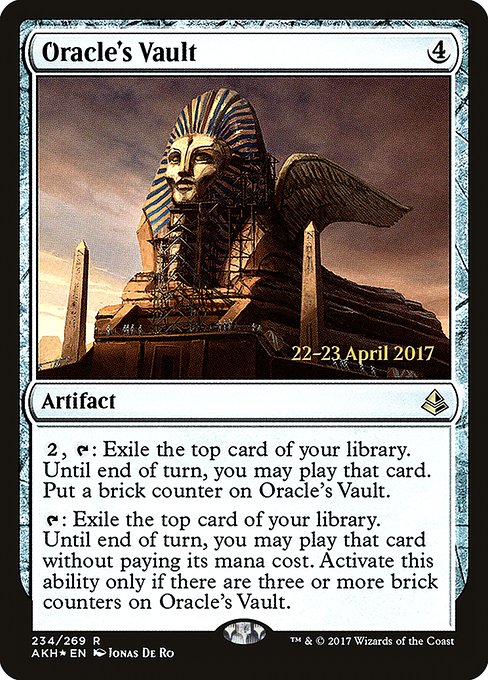 Oracle's Vault (234s) [Amonkhet Promos]