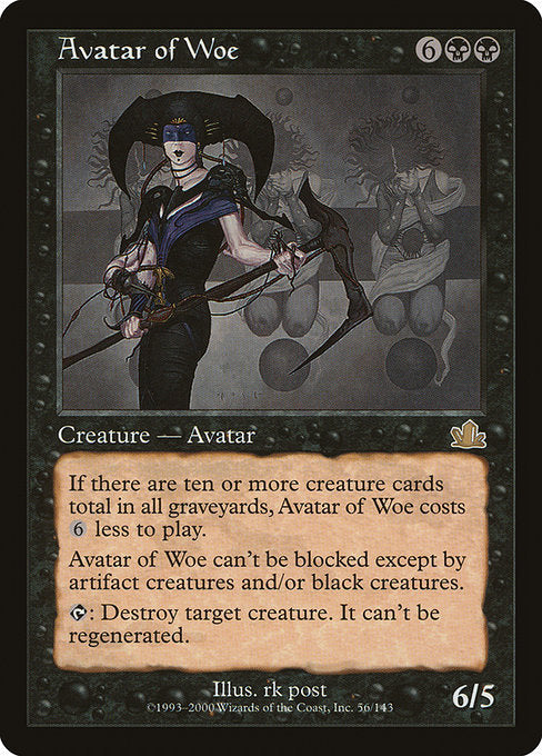 Avatar of Woe (56) [Prophecy]
