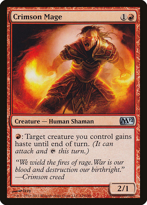 Crimson Mage (129) [Magic 2012]
