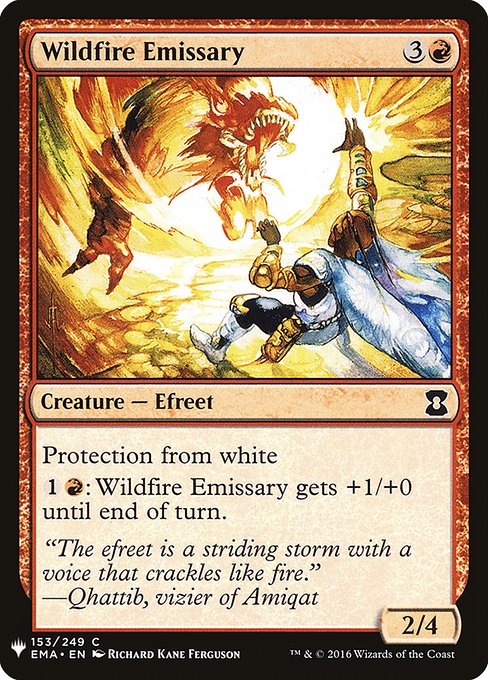 Wildfire Emissary (EMA-153) [The List]