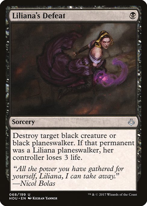 Liliana's Defeat (68) [Hour of Devastation]
