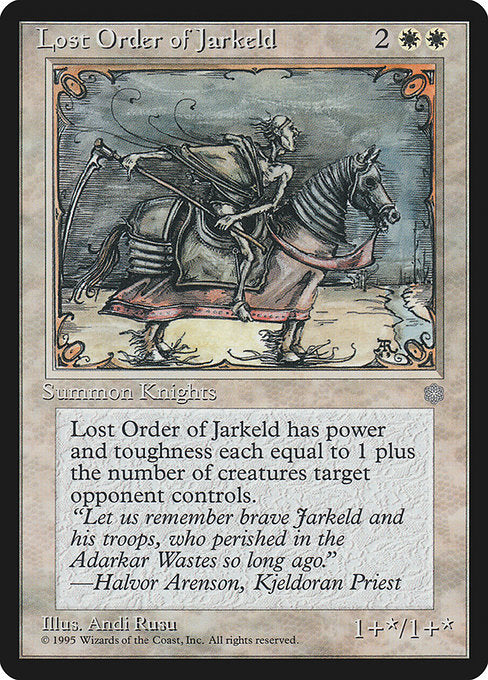 Lost Order of Jarkeld (43) [Ice Age]