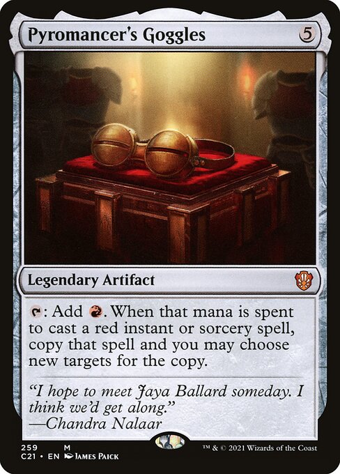 Pyromancer's Goggles (259) [Commander 2021]