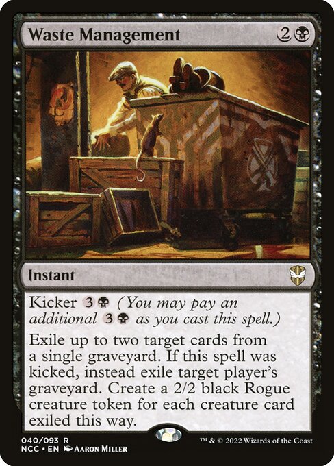 Waste Management (40) [New Capenna Commander]