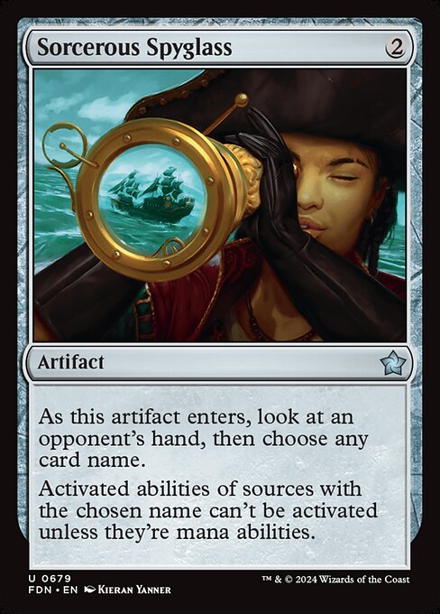Sorcerous Spyglass (679) [Foundations]