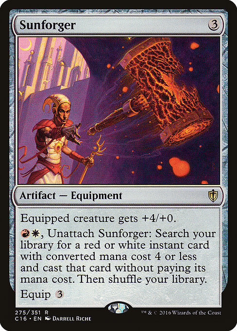 Sunforger (275) [Commander 2016]