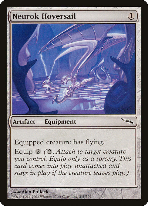 Neurok Hoversail (218) [Mirrodin]
