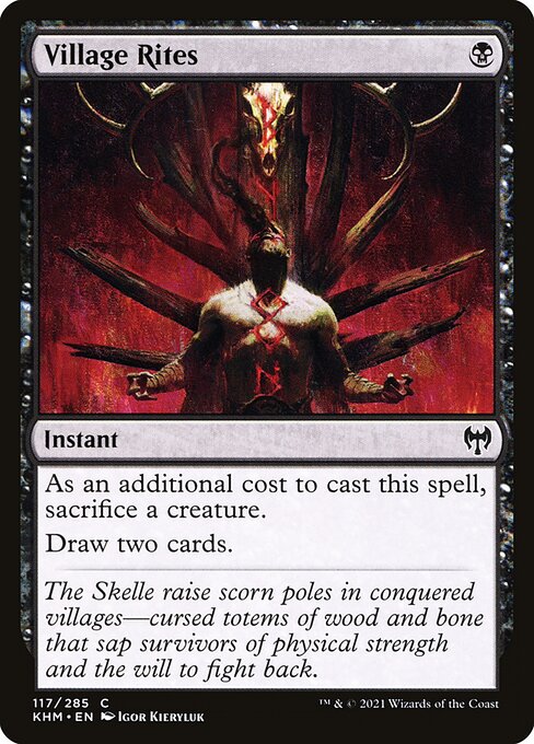 Village Rites (117) [Kaldheim]