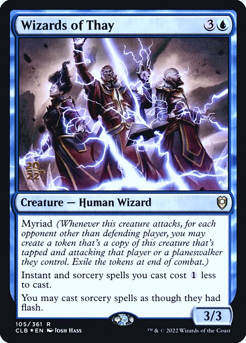 Wizards of Thay (105s) [Battle for Baldur's Gate Promos]