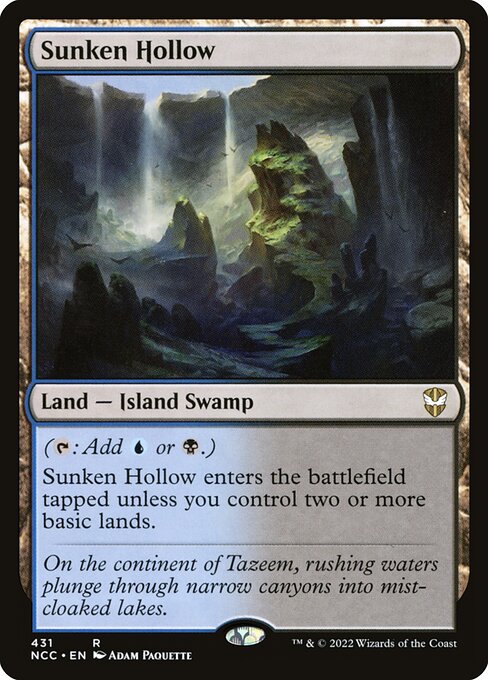 Sunken Hollow (431) [New Capenna Commander]