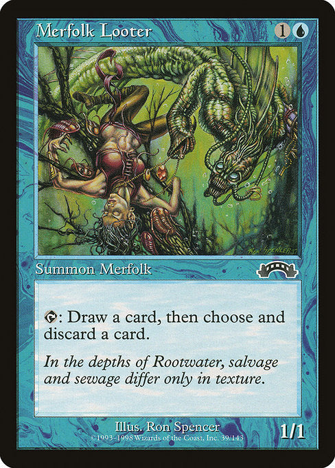 Merfolk Looter (39) [Exodus]