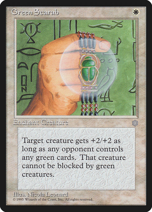 Green Scarab (28) [Ice Age]