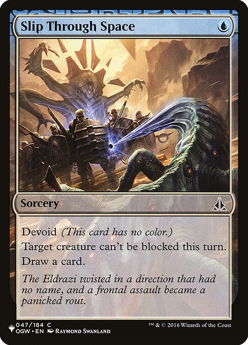 Slip Through Space (OGW-47) [The List]