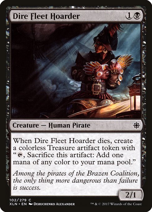 Dire Fleet Hoarder (102) [Ixalan]