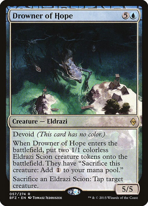 Drowner of Hope (57) [Battle for Zendikar]
