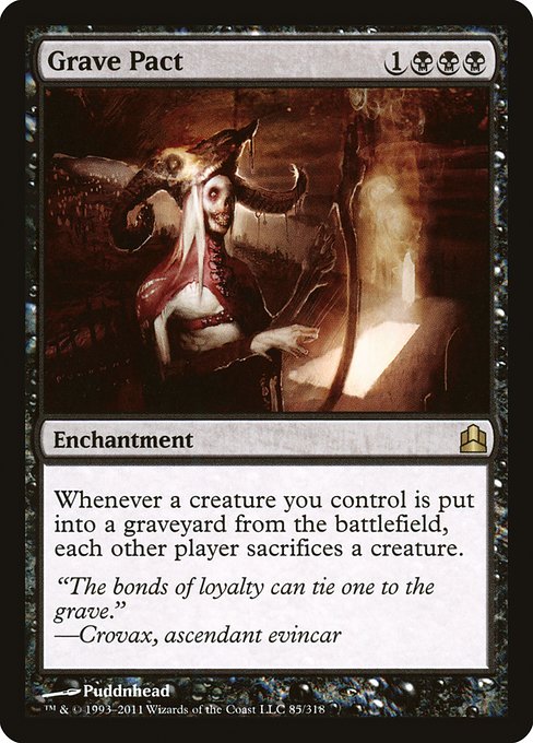 Grave Pact (85) [Commander 2011]