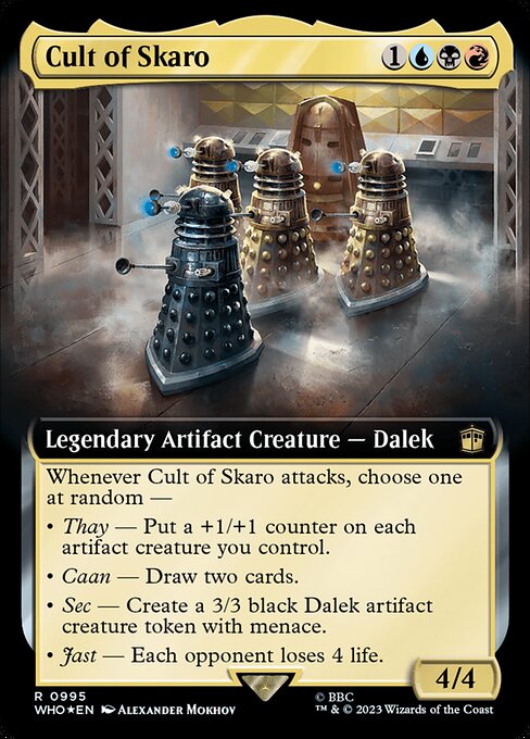 Cult of Skaro (995) [Doctor Who] [Extended Art]
