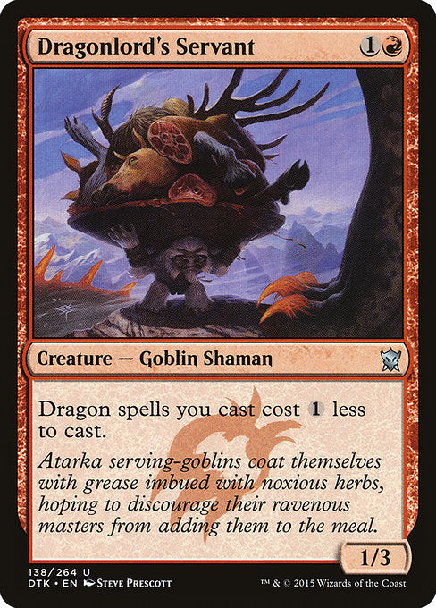 Dragonlord's Servant (138) [Dragons of Tarkir]