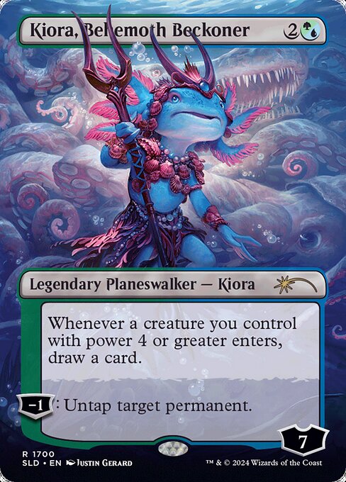 Kiora, Behemoth Beckoner (1700) [Secret Lair Drop]