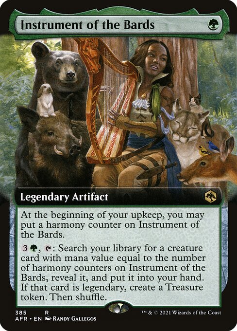 Instrument of the Bards (385) [Adventures in the Forgotten Realms] [Extended Art]