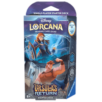 Disney Lorcana Ursula's Return: Sapphire &amp; Steel Starter Deck image 0