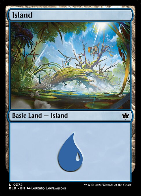 Island (372) [Bloomburrow]