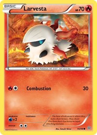 Larvesta (16/98) [XY Ancient Origins]