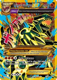 Primal Groudon EX (Shiny Full Art) (97/98) [XY Ancient Origins]