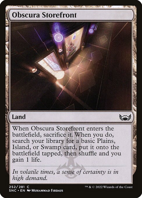 Obscura Storefront (252) [Streets of New Capenna]