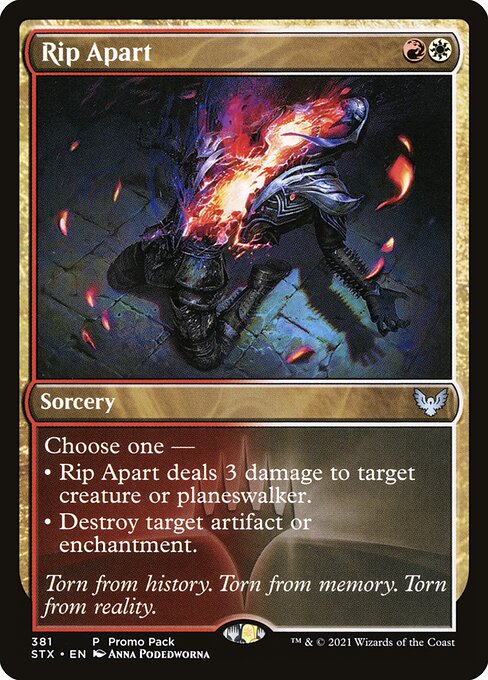 Rip Apart (381) [Strixhaven: School of Mages]