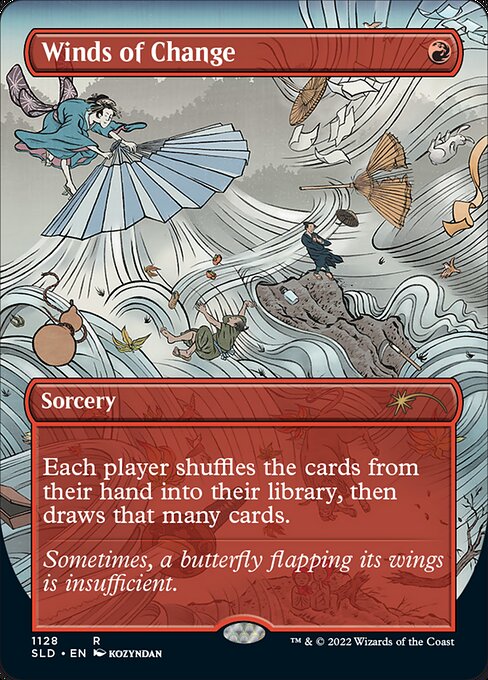 Winds of Change (1128) [Secret Lair Drop] [Borderless]