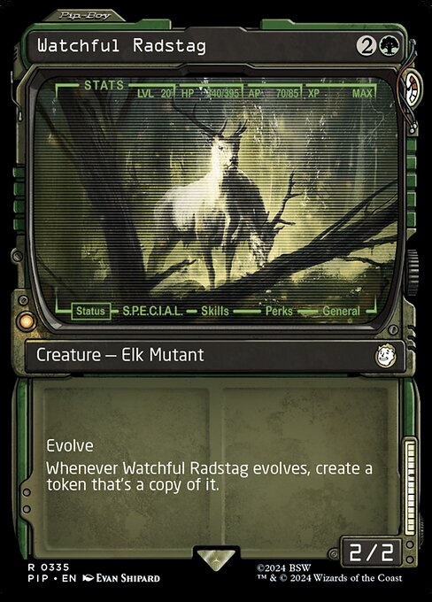 Watchful Radstag (335) [Fallout]