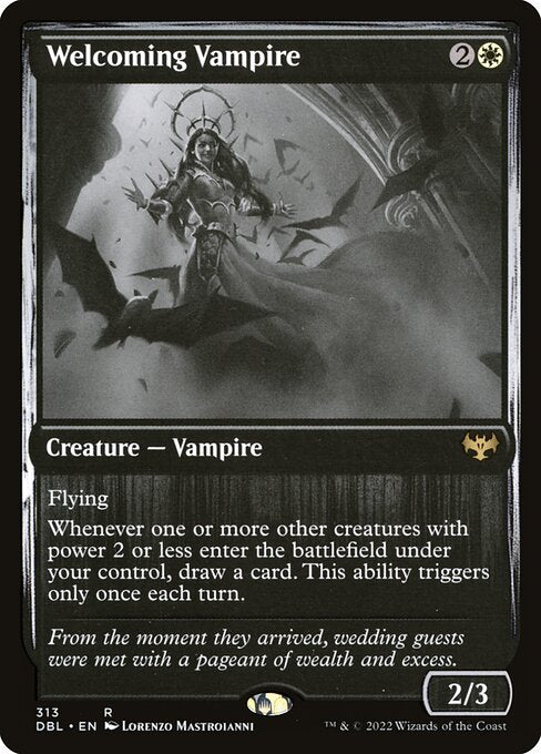 Welcoming Vampire (313) [Innistrad: Double Feature]