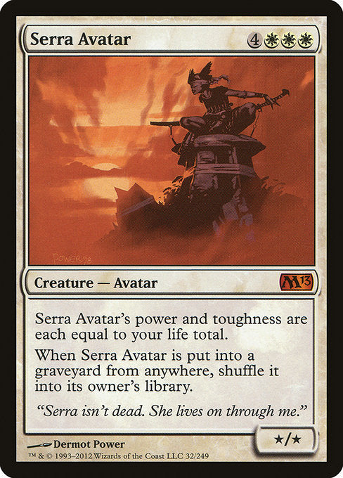 Serra Avatar (32) [Magic 2013]
