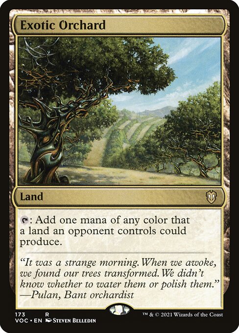 Exotic Orchard (173) [Crimson Vow Commander]